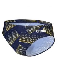 Arena Kąpielówki w kolorze granatowo-żółtym rozmiar: 8. Niebieskie kąpielówki męskie Arena, bez wzorów, z materiału. Za 82.83 zł.