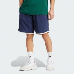 Szorty adidas Heritage Tennis. Niebieskie szorty męskie Adidas, bez wzorów, sportowe. Za 254.50 zł.