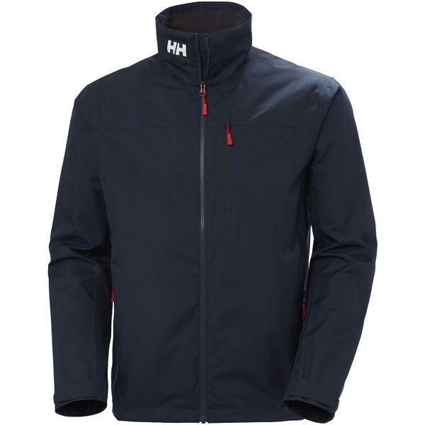 Kurtka wodoodporna Helly Hansen Crew 2.0. Niebieskie kurtki męskie Helly Hansen, m, bez wzorów, z materiału, eleganckie, z kapturem. Za 692.50 zł.