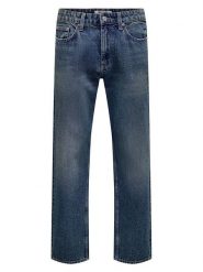 ONLY & SONS Dżinsy "Onsedge" - Regular fit - w kolorze niebieskim rozmiar: W28/L32. Niebieskie jeansy męskie Only & Sons. Za 65.69 zł.
