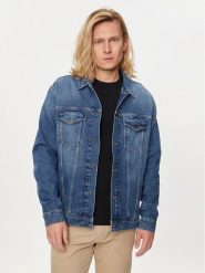 Pepe Jeans Kurtka jeansowa Pinners PM402715 Niebieski Regular Fit. Niebieskie kurtki męskie Pepe Jeans, m, bez wzorów, z bawełny, bez kaptura. Za 339.99 zł.