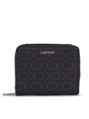 Calvin Klein Portfel Ck Must Md Z/A Wallet_Epi Mono K60K611932 Czarny. Czarne portfele damskie CALVIN KLEIN, bez wzorów, ze skóry. Za 169.99 zł.