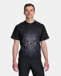 Męska koszulka rowerowa Kilpi REMIDO-M. Czarne t-shirty sportowe męskie Kilpi, m, z materiału, bez ramiączek, rowerowe. Za 112.21 zł.