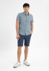 Szorty bawełniane P-SHAD. Szorty męskie Volcano, z bawełny, bez kołnierzyka. Za 159.99 zł.