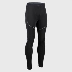 Legginsy do rugby Offload R500. Czarne legginsy damskie OFFLOAD, m, bez wzorów, z elastanu. Za 69.99 zł.
