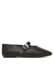 Tommy Jeans Baleriny Tjw Ballerina Nappa Leather EN0EN03043 Czarny. Czarne baleriny damskie Tommy Jeans, bez wzorów, z jeansu, bez obcasa. Za 449.99 zł.