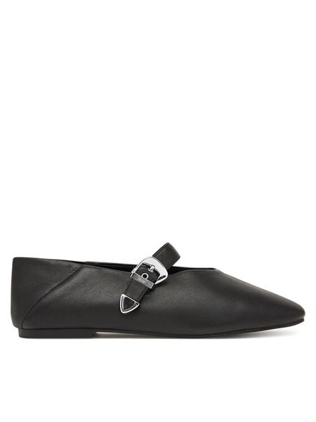 Tommy Jeans Baleriny Tjw Ballerina Nappa Leather EN0EN03043 Czarny. Czarne baleriny damskie Tommy Jeans, bez wzorów, z jeansu, bez obcasa. Za 449.99 zł.