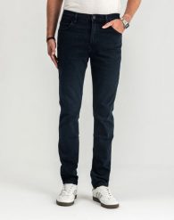 WRANGLER MĘSKIE SPODNIE JEANSOWE WRANGLER LARSTON CLOUDY SKIES 112350840. Spodnie materiałowe męskie Wrangler, bez wzorów, z jeansu. Za 199.99 zł.