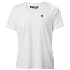 Damska koszulka z dekoltem w serek Helly Hansen Salt Breeze. Białe bluzki damskie Helly Hansen, s, bez wzorów, wakacyjne, bez kołnierzyka, bez ramiączek. Za 217.50 zł.