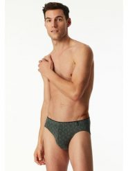 Schiesser Slipy w kolorze zielonym rozmiar: M. Zielone slipki męskie Schiesser, bez wzorów. Za 52.99 zł.