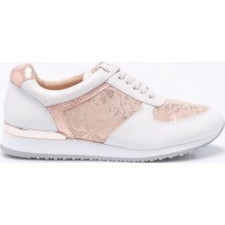 Caprice - Buty. Szare buty sportowe na co dzień damskie Caprice, bez wzorów, z materiału. W wyprzedaży za 139.90 zł.