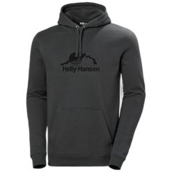 Bluza z kapturem Helly Hansen Nord Graphic. Brązowe bluzy z kapturem męskie Helly Hansen, m, z bawełny. Za 422.00 zł.