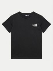 The North Face T-Shirt Simple Dome NF0A8DRP Czarny Regular Fit. Czarne t-shirty chłopięce The North Face, bez wzorów, z bawełny, bez ramiączek. Za 59.99 zł.