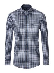 CASAMODA Koszula - Comfort fit - w kolorze granatowym rozmiar: M. Niebieskie koszule męskie CASAMODA, m, bez wzorów, z bawełny, bez kołnierzyka, bez ramiączek. Za 87.99 zł.