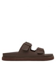 Gant Klapki 32634299 Brązowy. Brązowe klapki i japonki męskie Gant, ze skóry. Za 329.99 zł.