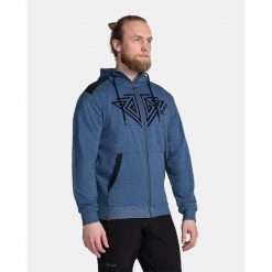 Męska bluza z kapturem Kilpi ADELAN-M. Niebieskie bluzy z kapturem męskie Kilpi, m. Za 189.67 zł.