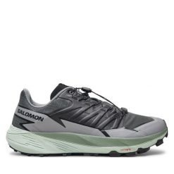 Buty do biegania Salomon. Szare obuwie do biegania damskie Salomon. Za 479.99 zł.