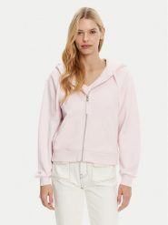Tommy Hilfiger Bluza WW0WW44632 Różowy Regular Fit. Czerwone bluzy bez kaptura damskie Tommy Hilfiger, xxl, z bawełny. Za 419.99 zł.