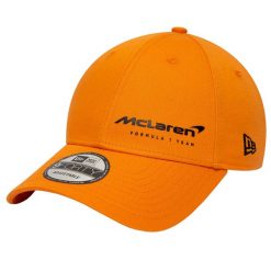 Czapka z daszkiem męska New Era McLaren F1 Team Essentials Cap. Brązowe czapki męskie New Era, bez wzorów, sportowe. Za 149.99 zł.
