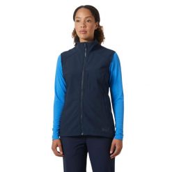 Kurtka damska Helly Hansen paramount softshell. Niebieskie kurtki damskie Helly Hansen, m, bez wzorów, z softshellu, bez kaptura. Za 505.50 zł.