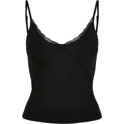 Damski tank top Urban Classics lace 90 s (GT). Czarne topy damskie Urban Classics, s, bez wzorów, z koronki, bez kołnierzyka. Za 134.50 zł.