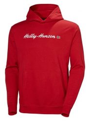 Helly Hansen Bluza "Core Graphic" w kolorze czerwonym rozmiar: S. Czerwone bluzy z kapturem męskie Helly Hansen, s. Za 139.95 zł.