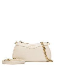 Valentino Torebka Elly VBS9IP13 Écru. Listonoszki damskie Valentino, bez wzorów, ze skóry, bez dodatków. Za 429.99 zł.