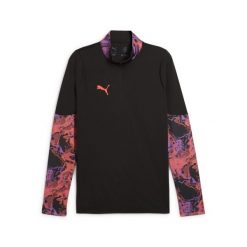 Męska bluza piłkarska z zamkiem 1/4 individualCUP PUMA Black. Czarne bluzy bez kaptura męskie Puma, m. W wyprzedaży za 181.90 zł.