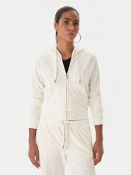 Juicy Couture Bluza Madison JCWAS225306 Beżowy Slim Fit. Brązowe bluzy bez kaptura damskie Juicy Couture, xl, z syntetyku. Za 439.99 zł.