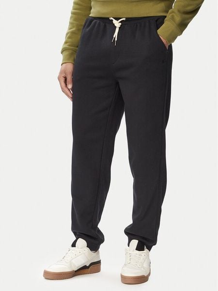 Quiksilver Spodnie dresowe EQYFB03391 Czarny Regular Fit. Czarne spodnie dresowe męskie Quiksilver, bez wzorów, z bawełny. Za 219.99 zł.