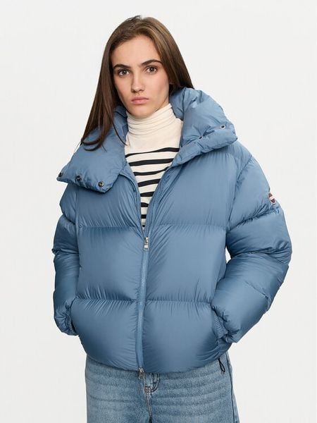 Colmar Kurtka puchowa 2237 2XX Niebieski Regular Fit. Niebieskie kurtki damskie Colmar, bez wzorów, z puchu, bez kaptura. Za 1,249.00 zł.