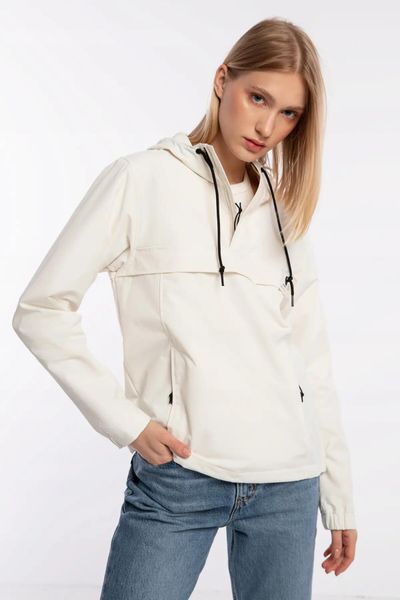 Kurtka damska kangurka Carhartt WIP W' Nimbus Pullover Wax I015002 S. Białe kurtki damskie Carhartt, s, bez wzorów, z dresówki, bez kaptura. Za 319.50 zł.