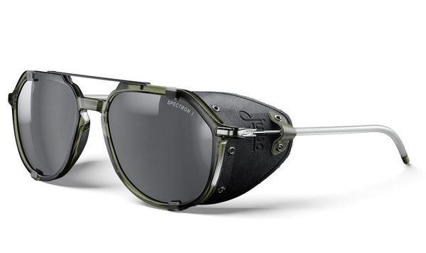 Okulary przeciwsłoneczne JULBO Tribute - Spectron 3 - Army Green/Black. Czarne okulary przeciwsłoneczne damskie JULBO, pilot. Za 649.00 zł.
