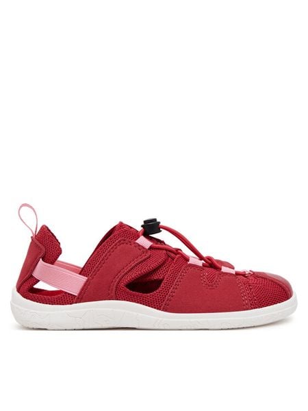 Reima Sandały Valoa 5400157B Różowy. Czerwone sandały dziewczęce Reima, z materiału, bez zapięcia. Za 229.00 zł.