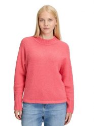 CARTOON Sweter w kolorze koralowym rozmiar: 38. Czerwone swetry klasyczne damskie Cartoon, bez kołnierzyka. Za 179.95 zł.