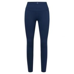 Damskie legginsy Dare 2B Influental II. Niebieskie legginsy damskie Dare 2b, bez wzorów, na fitness i siłownię. Za 242.50 zł.