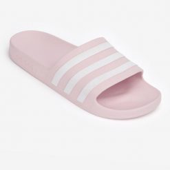 Second Life - Klapki basenowe ADIDAS Adilette Aqua - Stan Doskonały. Białe klapki i japonki męskie Adidas, z materiału. Za 67.99 zł.