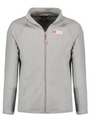 Canadian Peak Kurtka polarowa "Tugeak" w kolorze jasnoszarym rozmiar: L. Szare kurtki męskie Canadian Peak, l, bez wzorów, z polaru, bez kaptura. Za 60.99 zł.