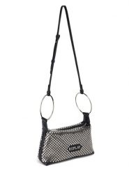 Replay Torebka w kolorze srebrno-czarnym - 26 x 15 x 9 cm rozmiar: onesize. Czarne torebki klasyczne damskie Replay, bez wzorów, z materiału, bez dodatków. Za 254.95 zł.