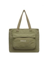 Roxy Torebka WBEOHP-ROXY-MZ-005-10 Khaki. Brązowe torebki klasyczne damskie Roxy, bez wzorów, z materiału, bez dodatków. Za 79.99 zł.