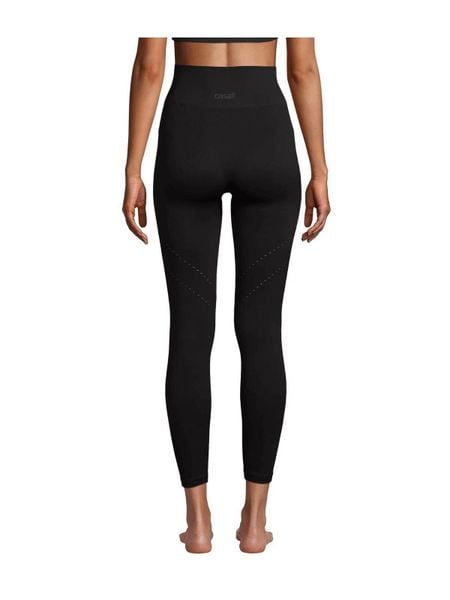 Legginsy Damskie Casall Bezszwowe z Wysokim Stanem Black. Czarne legginsy damskie Casall, l, bez wzorów, z elastanu. Za 259.00 zł.
