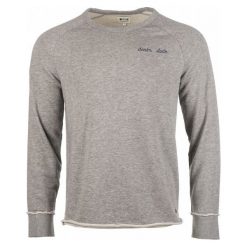 Mustang bluza męska Embroidery Sweat XXL szara. Szare bluzy bez kaptura męskie Mustang, m. W wyprzedaży za 168.00 zł.