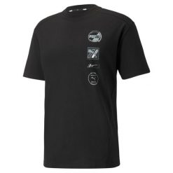 T-shirt z krótkim rękawem męski Puma RAD CAL. Czarne t-shirty męskie Puma, m, bez wzorów, bez kołnierzyka. W wyprzedaży za 83.30 zł.