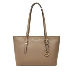 Torebka MICHAEL Michael Kors. Brązowe torebki klasyczne damskie MICHAEL Michael Kors, bez wzorów, bez dodatków. Za 799.99 zł.