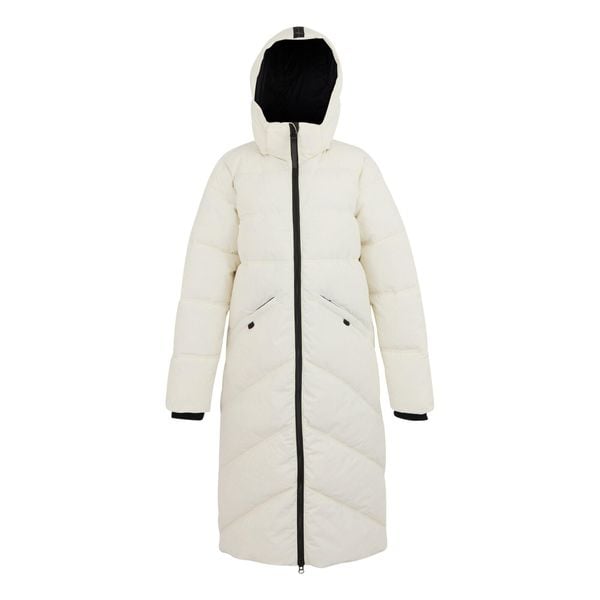 Kurtka Damska Ujeane Padded Jacket. Białe kurtki damskie Regatta, bez wzorów, z puchu, bez kaptura. Za 429.99 zł.