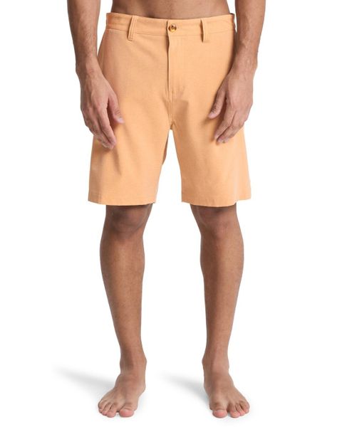 Spodenki kąpielowe typu amphibian dla Mężczyzn UNION HEATHER AMPH 19" Brązowy. Brązowe kąpielówki męskie Quiksilver, l, bez wzorów, z elastanu. Za 263.40 zł.