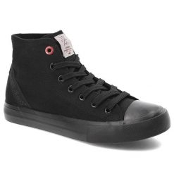 Czarne Trampki Cross Jeans Damskie Wygodne Obuwie. Czarne trampki i tenisówki damskie Cross Jeans, bez wzorów, z jeansu. Za 159.00 zł.