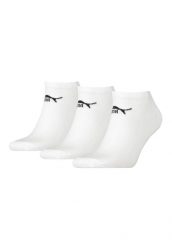 Skarpetki stopki dla dorosłych Puma sneaker. Białe skarpetki damskie Puma, bez wzorów, z bawełny. Za 37.99 zł.