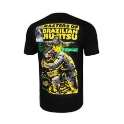 Koszulka sportowa męski Pitbull West Coast Master Of BJJ. Czarne t-shirty sportowe męskie PITBULL, m, bez ramiączek. Za 119.00 zł.