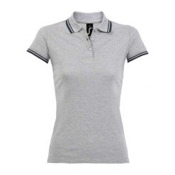 Damska Koszulka Polo Pasadena. Niebieskie bluzki sportowe damskie SOL'S, l, bez wzorów, bez ramiączek. Za 89.99 zł.